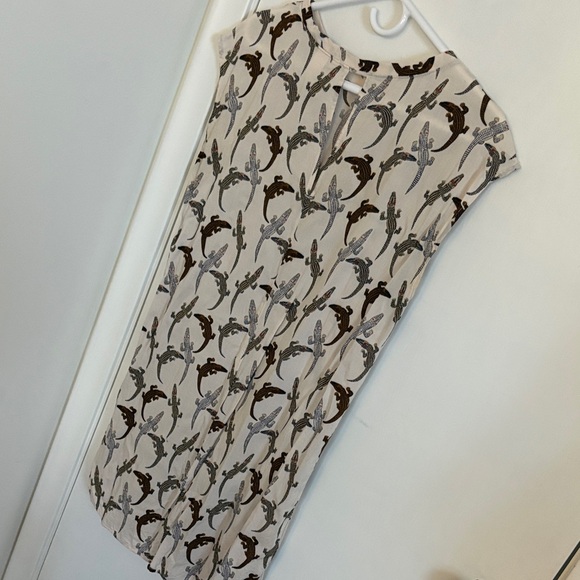 Sloth Print Dress - Picture 4 of 6